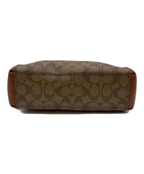 COACH（コーチ）COACH (コーチ) 	シグネチャー 2WAYショルダーバッグ ブラウン×ベージュの古着・服飾アイテム