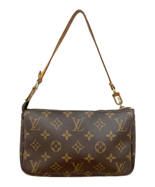 LOUIS VUITTON（ルイ ヴィトン）LOUIS VUITTON (ルイ ヴィトン) モノグラム　	ポシェット・アクセソワール ダークブラウンの古着・服飾アイテム