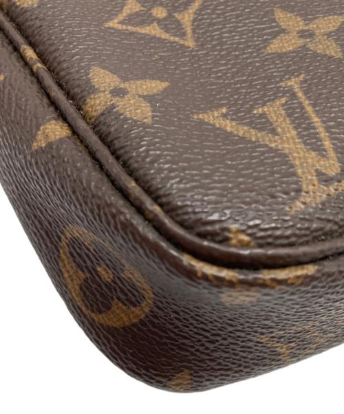 LOUIS VUITTON（ルイ ヴィトン）LOUIS VUITTON (ルイ ヴィトン) モノグラム　	ポシェット・アクセソワール ダークブラウンの古着・服飾アイテム