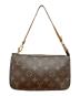LOUIS VUITTON（ルイ ヴィトン）の古着「モノグラム　	ポシェット・アクセソワール」｜ダークブラウン