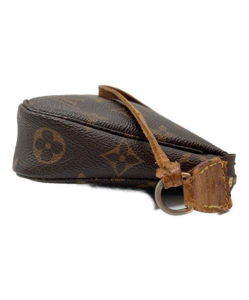 LOUIS VUITTON（ルイ ヴィトン）LOUIS VUITTON (ルイ ヴィトン) モノグラム　	ポシェット・アクセソワール ダークブラウンの古着・服飾アイテム