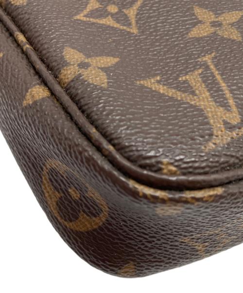 LOUIS VUITTON（ルイ ヴィトン）LOUIS VUITTON (ルイ ヴィトン) モノグラム　	ポシェット・アクセソワール ダークブラウンの古着・服飾アイテム