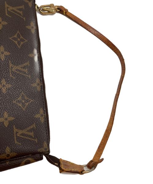 LOUIS VUITTON（ルイ ヴィトン）LOUIS VUITTON (ルイ ヴィトン) モノグラム　	ポシェット・アクセソワール ダークブラウンの古着・服飾アイテム