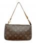 LOUIS VUITTON（ルイ ヴィトン）の古着「モノグラム　	ポシェット・アクセソワール」｜ダークブラウン