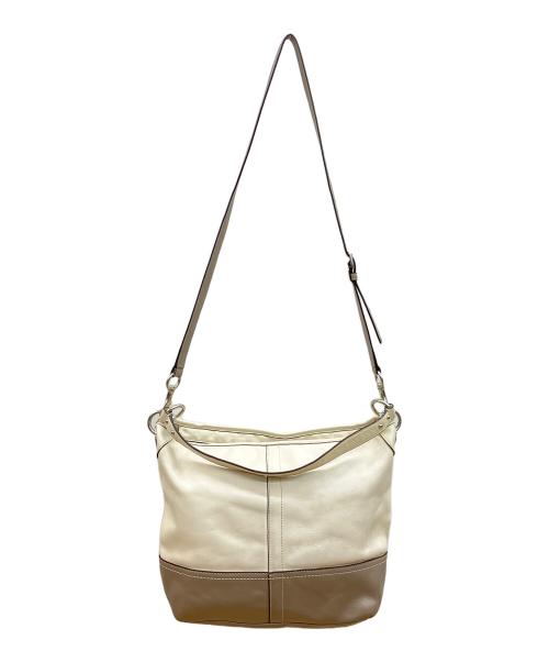 COACH（コーチ）COACH (コーチ) ショルダーバッグ アイボリーの古着・服飾アイテム