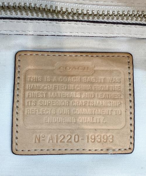 COACH（コーチ）COACH (コーチ) ショルダーバッグ アイボリーの古着・服飾アイテム