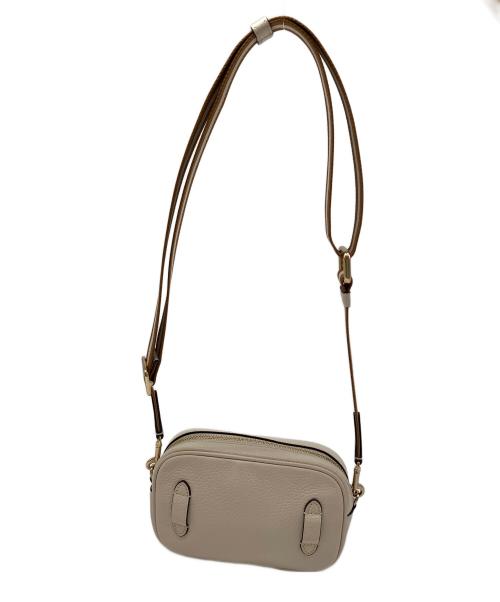 COACH（コーチ）COACH (コーチ) ロゴ入りショルダーバッグ アイボリーの古着・服飾アイテム