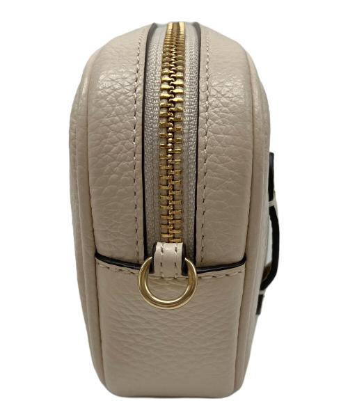 COACH（コーチ）COACH (コーチ) ロゴ入りショルダーバッグ アイボリーの古着・服飾アイテム