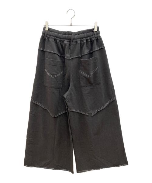 AMBERGLEAM（アンバーグリーム）AMBERGLEAM (アンバーグリーム) ワイドパンツ ダークグレー サイズ:Ｍの古着・服飾アイテム
