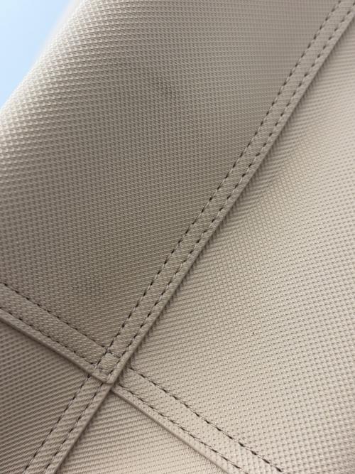 LACOSTE（ラコステ）LACOSTE (ラコステ) トートバッグ ベージュ×ブラウンの古着・服飾アイテム