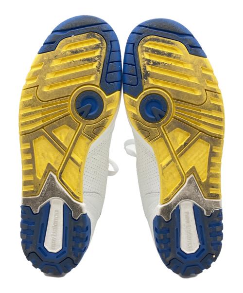 NEW BALANCE（ニューバランス）NEW BALANCE (ニューバランス) スニーカー ホワイト×ブルー サイズ:26cmの古着・服飾アイテム
