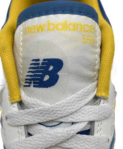 NEW BALANCE（ニューバランス）NEW BALANCE (ニューバランス) スニーカー ホワイト×ブルー サイズ:26cmの古着・服飾アイテム
