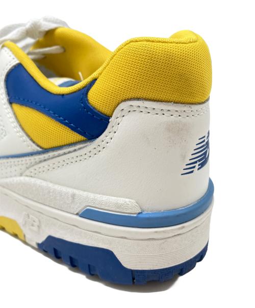 NEW BALANCE（ニューバランス）NEW BALANCE (ニューバランス) スニーカー ホワイト×ブルー サイズ:26cmの古着・服飾アイテム