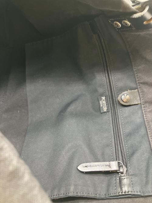PORTER（ポーター）PORTER (ポーター) トートバッグ ブラックの古着・服飾アイテム
