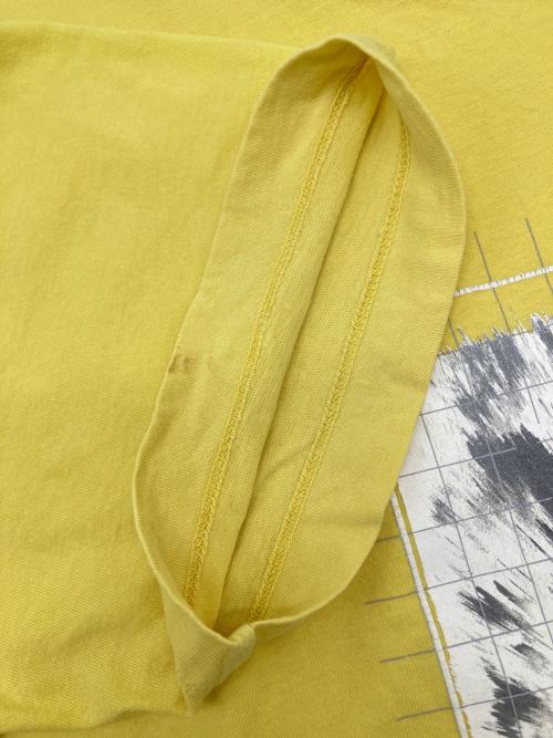 STONE ISLAND（ストーンアイランド）STONE ISLAND (ストーンアイランド) 半袖カットソー　19SS イエロー サイズ:Ｍの古着・服飾アイテム