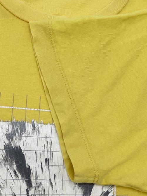 STONE ISLAND（ストーンアイランド）STONE ISLAND (ストーンアイランド) 半袖カットソー　19SS イエロー サイズ:Ｍの古着・服飾アイテム