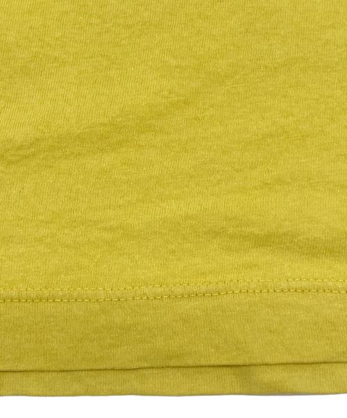 STONE ISLAND（ストーンアイランド）STONE ISLAND (ストーンアイランド) 半袖カットソー　19SS イエロー サイズ:Ｍの古着・服飾アイテム