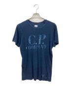 C.P COMPANYシーピーカンパニー）の古着「半袖カットソー」｜ネイビー