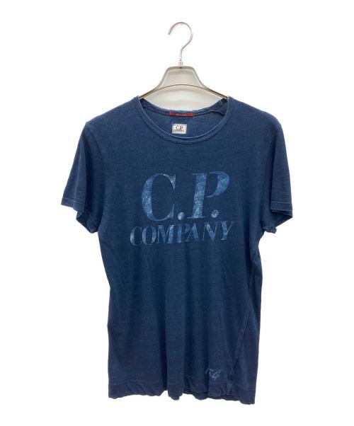 C.P COMPANY（シーピーカンパニー）C.P COMPANY (シーピーカンパニー) 半袖カットソー ネイビー サイズ:Ｍの古着・服飾アイテム