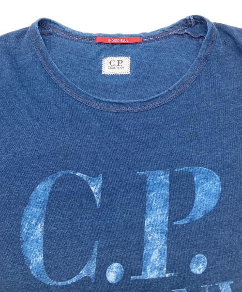 C.P COMPANY（シーピーカンパニー）C.P COMPANY (シーピーカンパニー) 半袖カットソー ネイビー サイズ:Ｍの古着・服飾アイテム