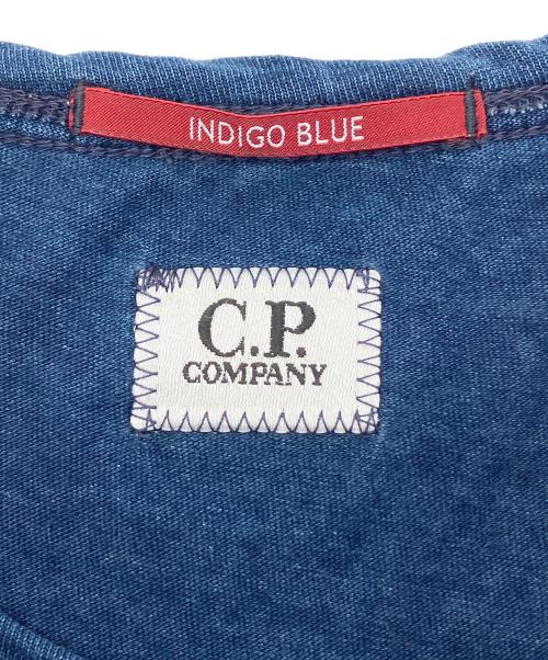 C.P COMPANY（シーピーカンパニー）C.P COMPANY (シーピーカンパニー) 半袖カットソー ネイビー サイズ:Ｍの古着・服飾アイテム