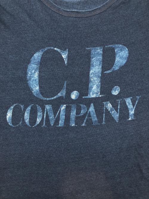C.P COMPANY（シーピーカンパニー）C.P COMPANY (シーピーカンパニー) 半袖カットソー ネイビー サイズ:Ｍの古着・服飾アイテム