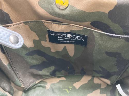 HYDROGEN（ハイドロゲン）HYDROGEN (ハイドロゲン) スカルトートバッグ ライトグレーの古着・服飾アイテム