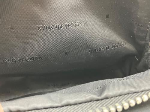 MAISON PROMAX（メゾンプロマックス）MAISON PROMAX (メゾンプロマックス) リュック ブラック×オレンジの古着・服飾アイテム