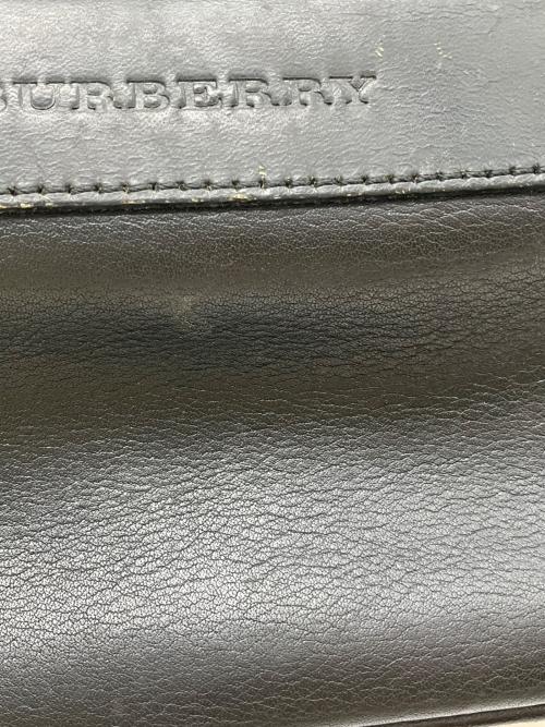 BURBERRY（バーバリー）BURBERRY (バーバリー) セカンドバッグ ブラックの古着・服飾アイテム