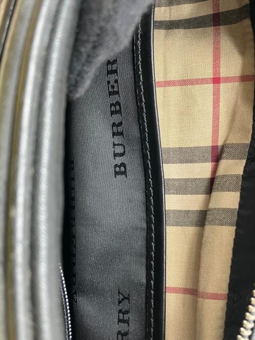 BURBERRY（バーバリー）BURBERRY (バーバリー) セカンドバッグ ブラックの古着・服飾アイテム