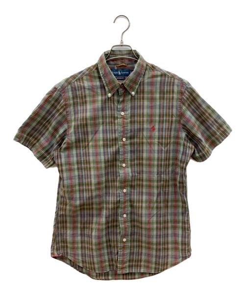 RALPH LAUREN（ラルフローレン）RALPH LAUREN (ラルフローレン) 半袖シャツ グリーン サイズ:Lの古着・服飾アイテム