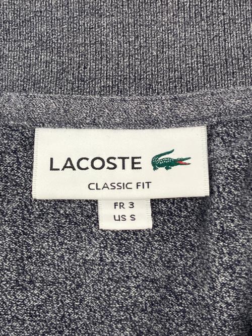 LACOSTE（ラコステ）LACOSTE (ラコステ) ポロシャツ グレー サイズ:Sの古着・服飾アイテム