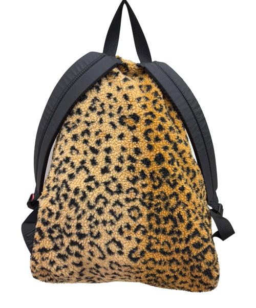 SUPREME（シュプリーム）Supreme (シュプリーム) Leopard Fleece Backpack ブラウンの古着・服飾アイテム