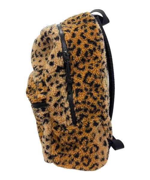 SUPREME（シュプリーム）Supreme (シュプリーム) Leopard Fleece Backpack ブラウンの古着・服飾アイテム