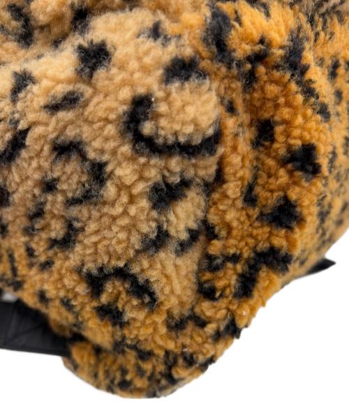 SUPREME（シュプリーム）Supreme (シュプリーム) Leopard Fleece Backpack ブラウンの古着・服飾アイテム