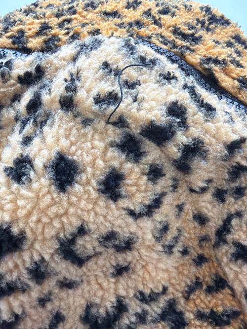 SUPREME（シュプリーム）Supreme (シュプリーム) Leopard Fleece Backpack ブラウンの古着・服飾アイテム