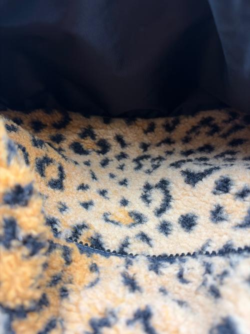 SUPREME（シュプリーム）Supreme (シュプリーム) Leopard Fleece Backpack ブラウンの古着・服飾アイテム