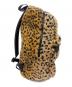 中古・古着 Supreme (シュプリーム) Leopard Fleece Backpack ブラウン：35000円