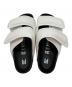 中古・古着 BIRKENSTOCK (ビルケンシュトック) サンダル ホワイト×ブラック サイズ:24：10000円
