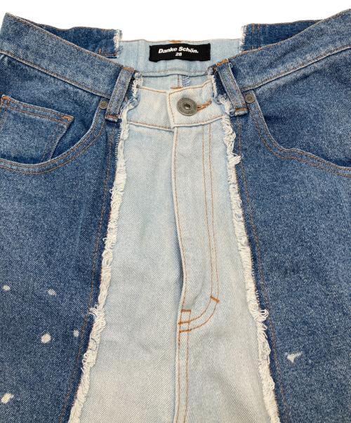 DANKE SCHON（ダンケ シェーン）DANKE SCHON (ダンケ シェーン) デニムパンツ インディゴ サイズ:28(S)の古着・服飾アイテム