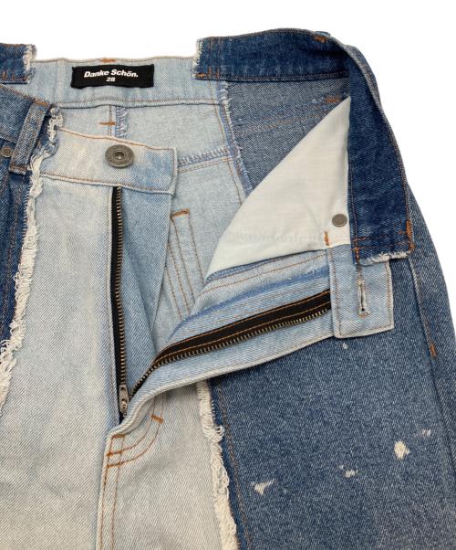 DANKE SCHON（ダンケ シェーン）DANKE SCHON (ダンケ シェーン) デニムパンツ インディゴ サイズ:28(S)の古着・服飾アイテム