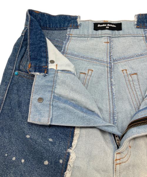 DANKE SCHON（ダンケ シェーン）DANKE SCHON (ダンケ シェーン) デニムパンツ インディゴ サイズ:28(S)の古着・服飾アイテム