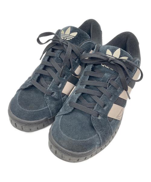 adidas（アディダス）adidas (アディダス) ローカットスニーカー ブラック×ベージュ サイズ:28㎝の古着・服飾アイテム