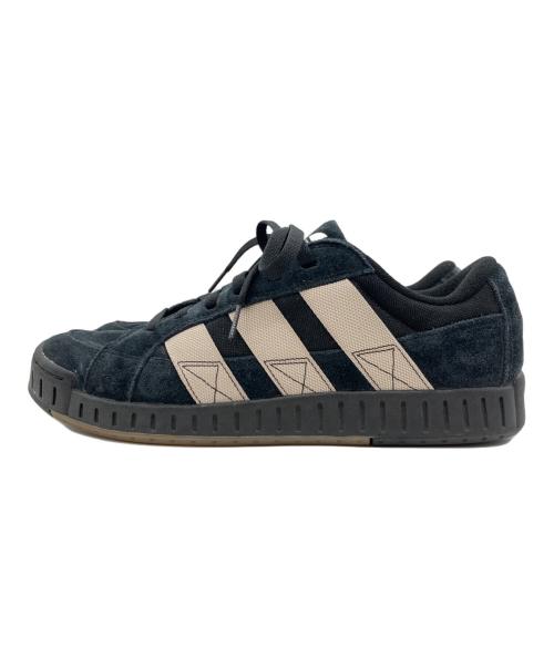 adidas（アディダス）adidas (アディダス) ローカットスニーカー ブラック×ベージュ サイズ:28㎝の古着・服飾アイテム