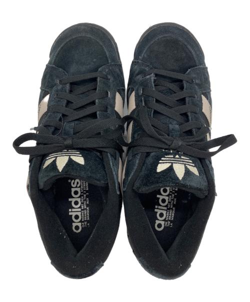adidas（アディダス）adidas (アディダス) ローカットスニーカー ブラック×ベージュ サイズ:28㎝の古着・服飾アイテム
