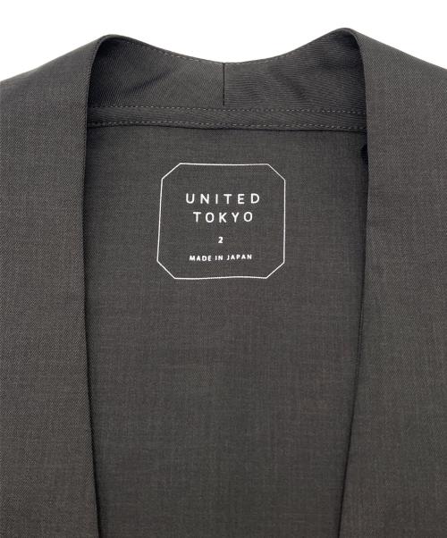 UNITED TOKYO（ユナイテッドトーキョー）UNITED TOKYO (ユナイテッドトーキョー) カーディガン グレー サイズ:2 未使用品の古着・服飾アイテム