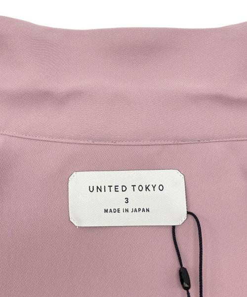 UNITED TOKYO（ユナイテッドトーキョー）UNITED TOKYO (ユナイテッドトーキョー) 半袖シャツ ピンク サイズ:3 未使用品の古着・服飾アイテム