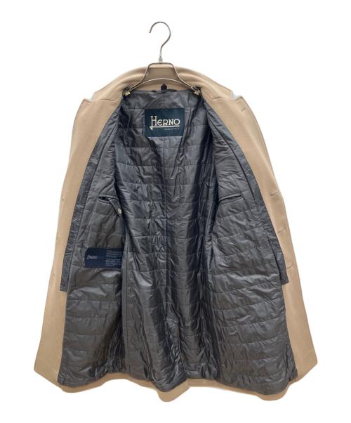 HERNO（ヘルノ）HERNO (ヘルノ) チェスターコート ベージュ サイズ:44の古着・服飾アイテム