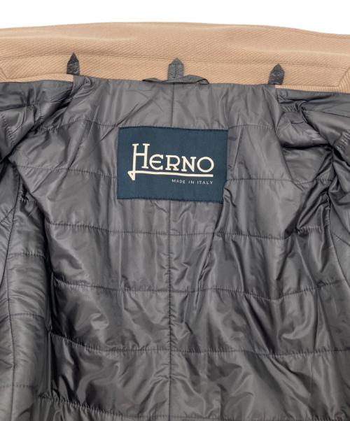 HERNO（ヘルノ）HERNO (ヘルノ) チェスターコート ベージュ サイズ:44の古着・服飾アイテム