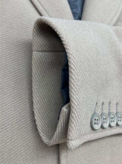 HERNO（ヘルノ）HERNO (ヘルノ) チェスターコート ベージュ サイズ:44の古着・服飾アイテム